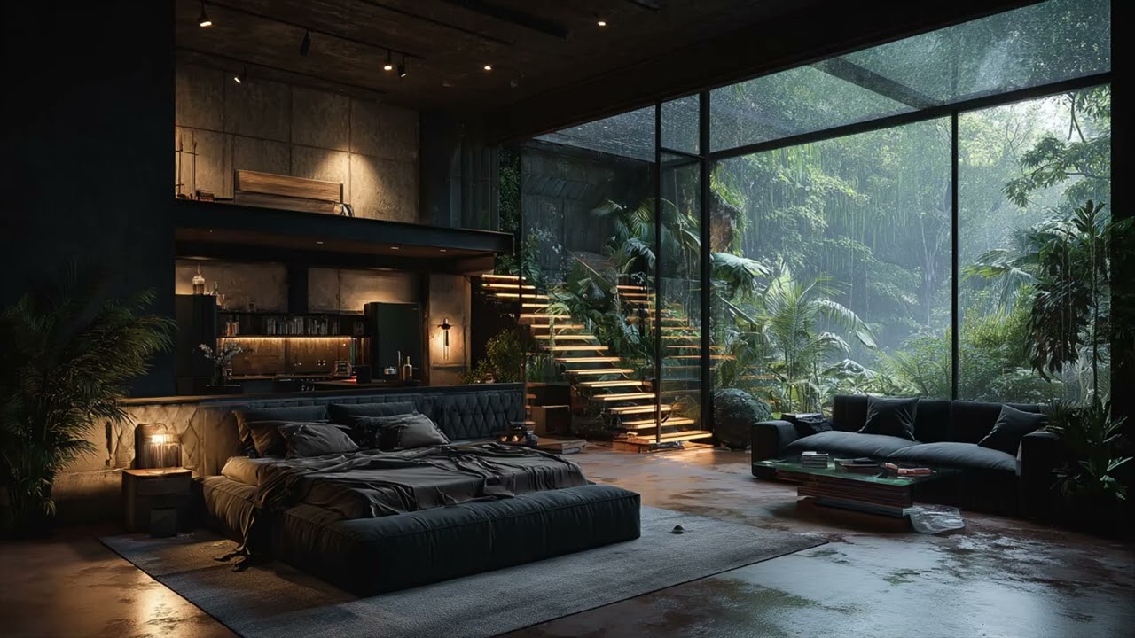 Gentle Piano & Rain Sounds 🌙 Relaxing Sleep Music for Stress Relief