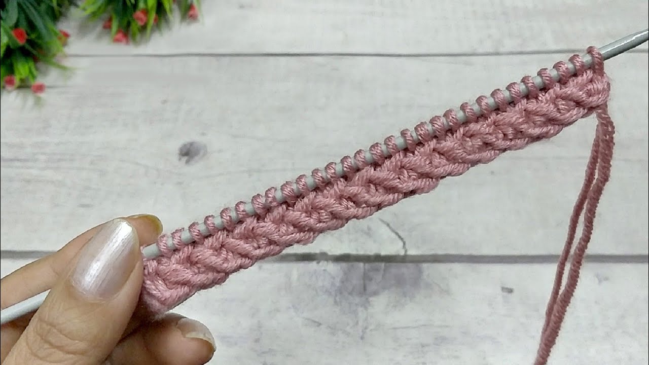 बेहद आसान अलग तरह के फंदे, Unique Easy Cast on Technique for Knitting Patterns