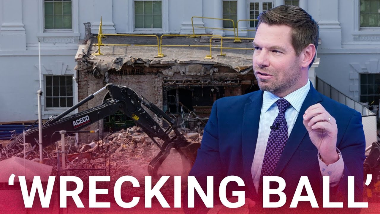 Unhinged Democrat launches call to demolish Trump's White House ballroom