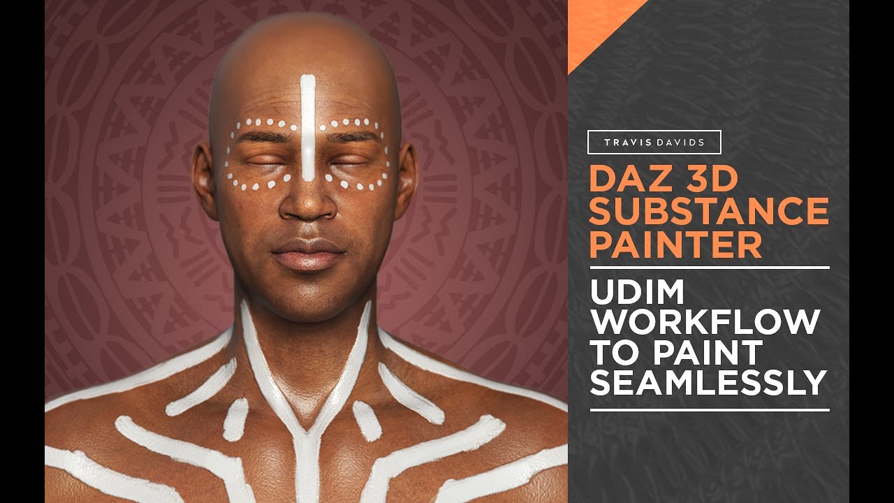 Daz и Substance Painter — рабочий процесс UDIM для плавного рисования