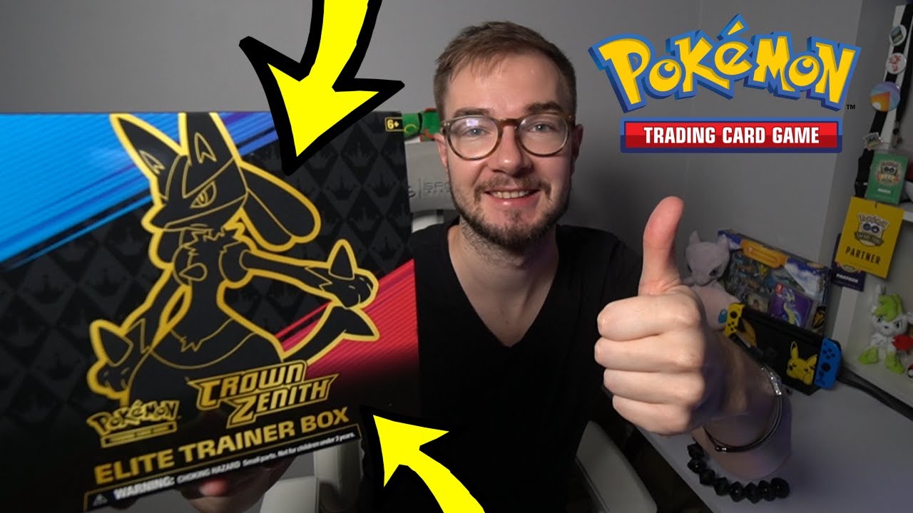 CROWN ZENITH! Otwieramy ELITE Trainer Box'a! Pok&eacute;mon TCG!