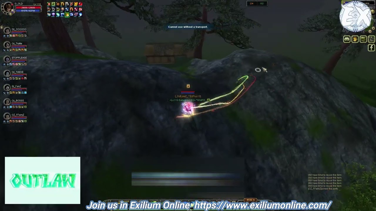 Exilium Online - OZ JOB WAR 1-25-25