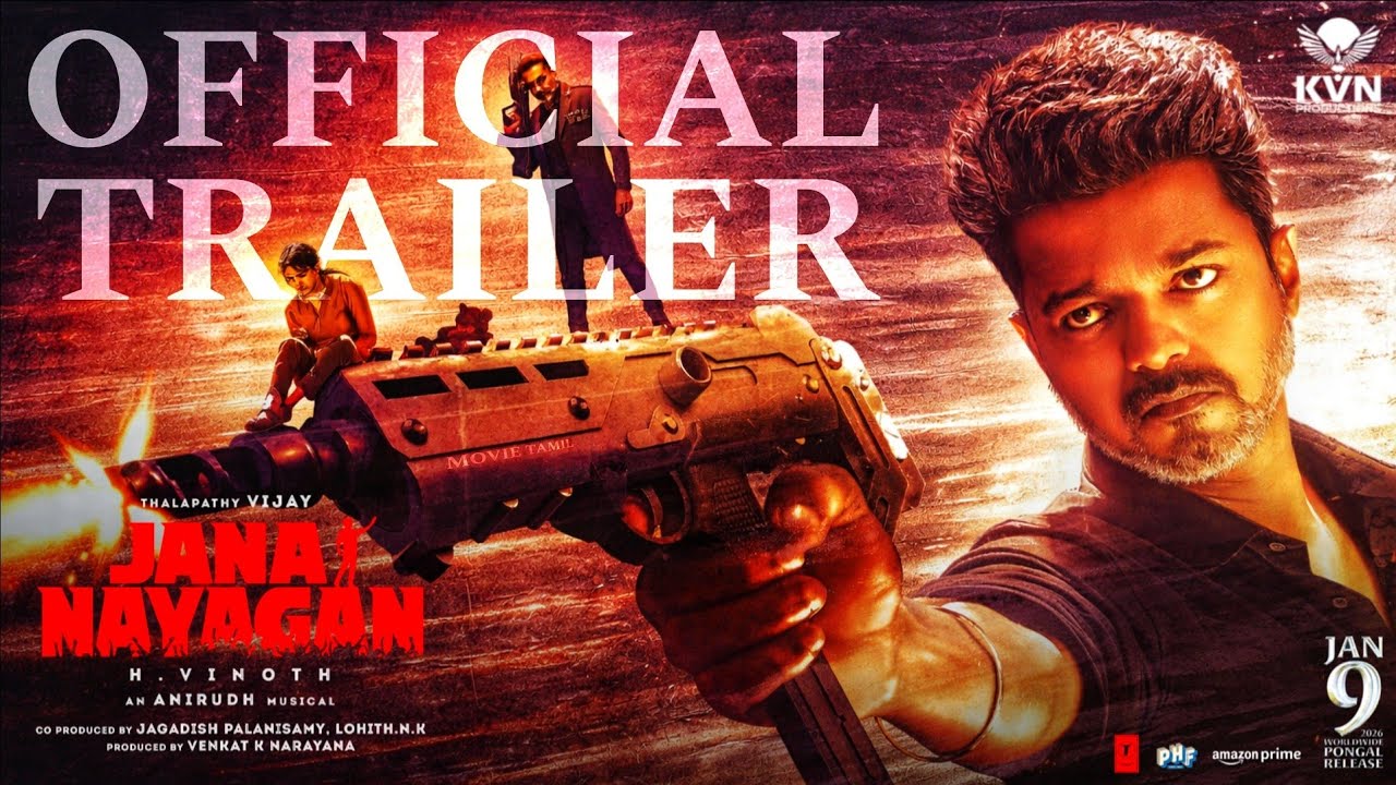 JanaNayagan - Official Trailer | Thalapathy Vijay | Bobby Deol | HVinoth | Anirudh | KVN