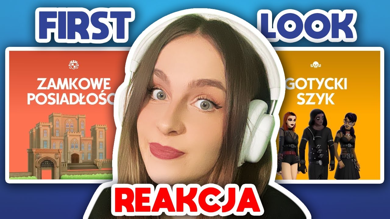 REAKCJA NA KOLEKCJE | ZAMKOWE POSIADŁOŚCI I GOTYCKI SZYK | FIRST LOOK THE SIMS 4