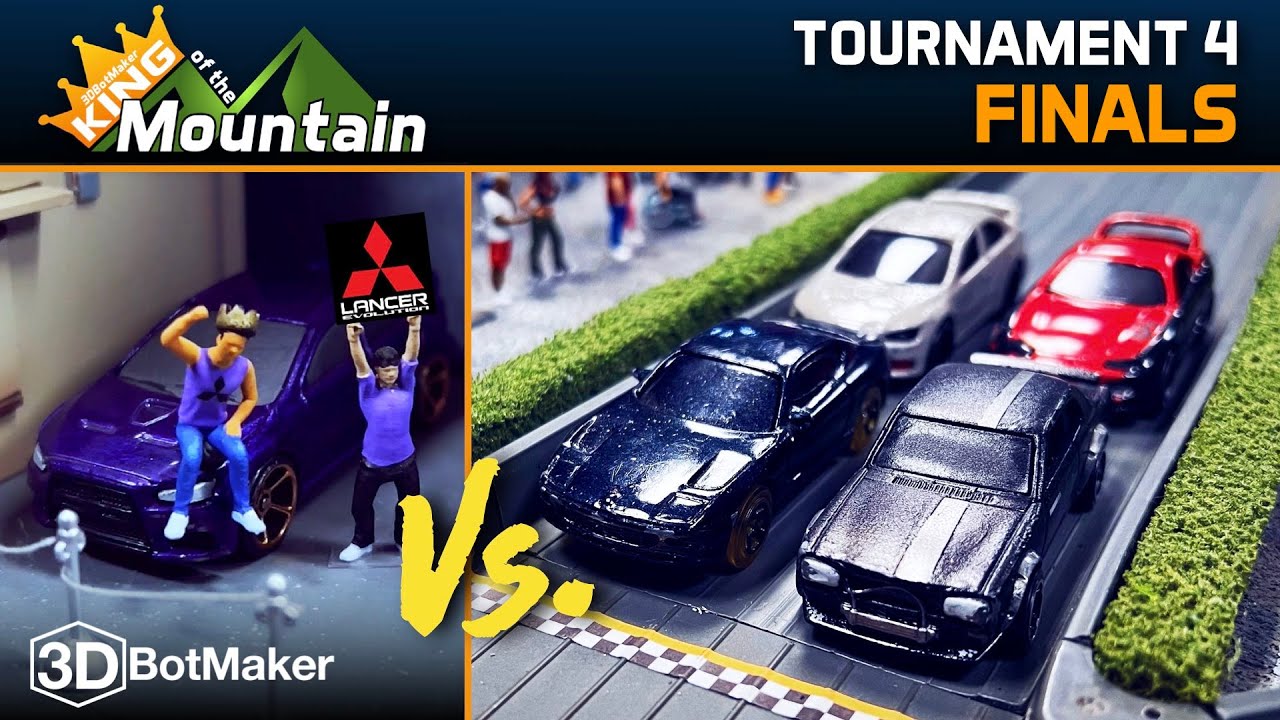 ФИНАЛ турнира KotM 4 🏁 — Гонки на модифицированных литых автомобилях