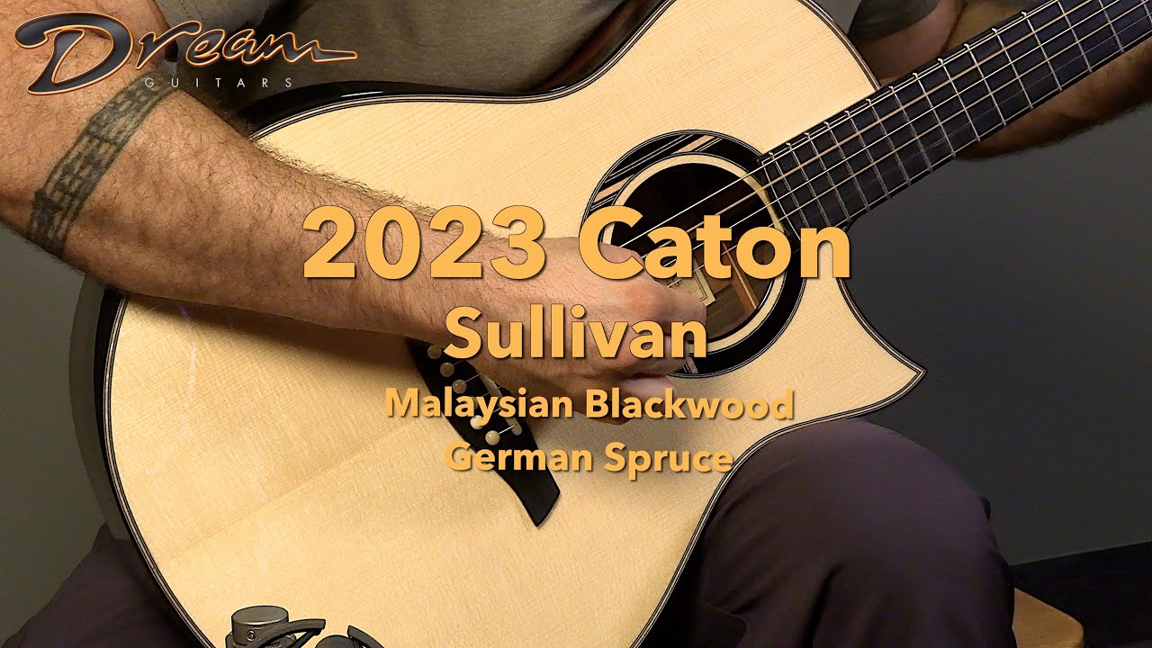 Dream Guitars - 2023 Caton Sullivan, Malaysian Blackwood/German Spruce 