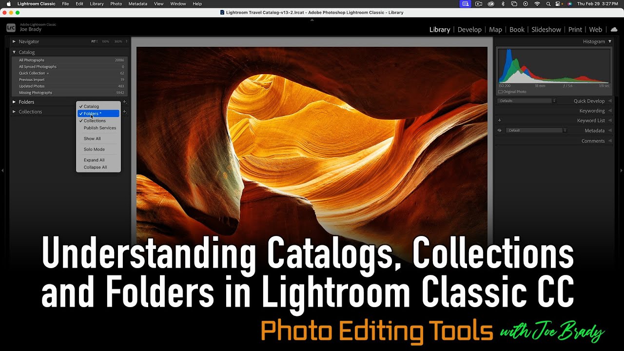 Get Comfortable with Lightroom Organization - Catalogs, Collections and Folders in LR Classic