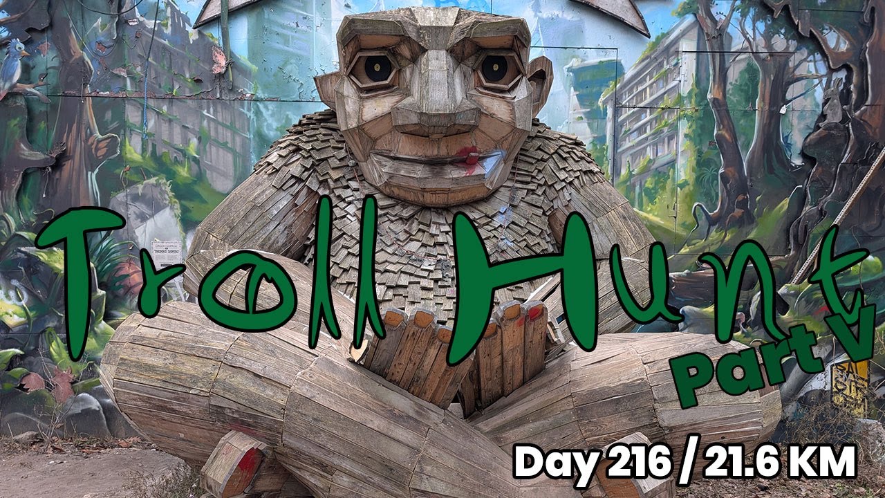 Day 216: 21.6 KM Running to Christiania to Hunt Trolls