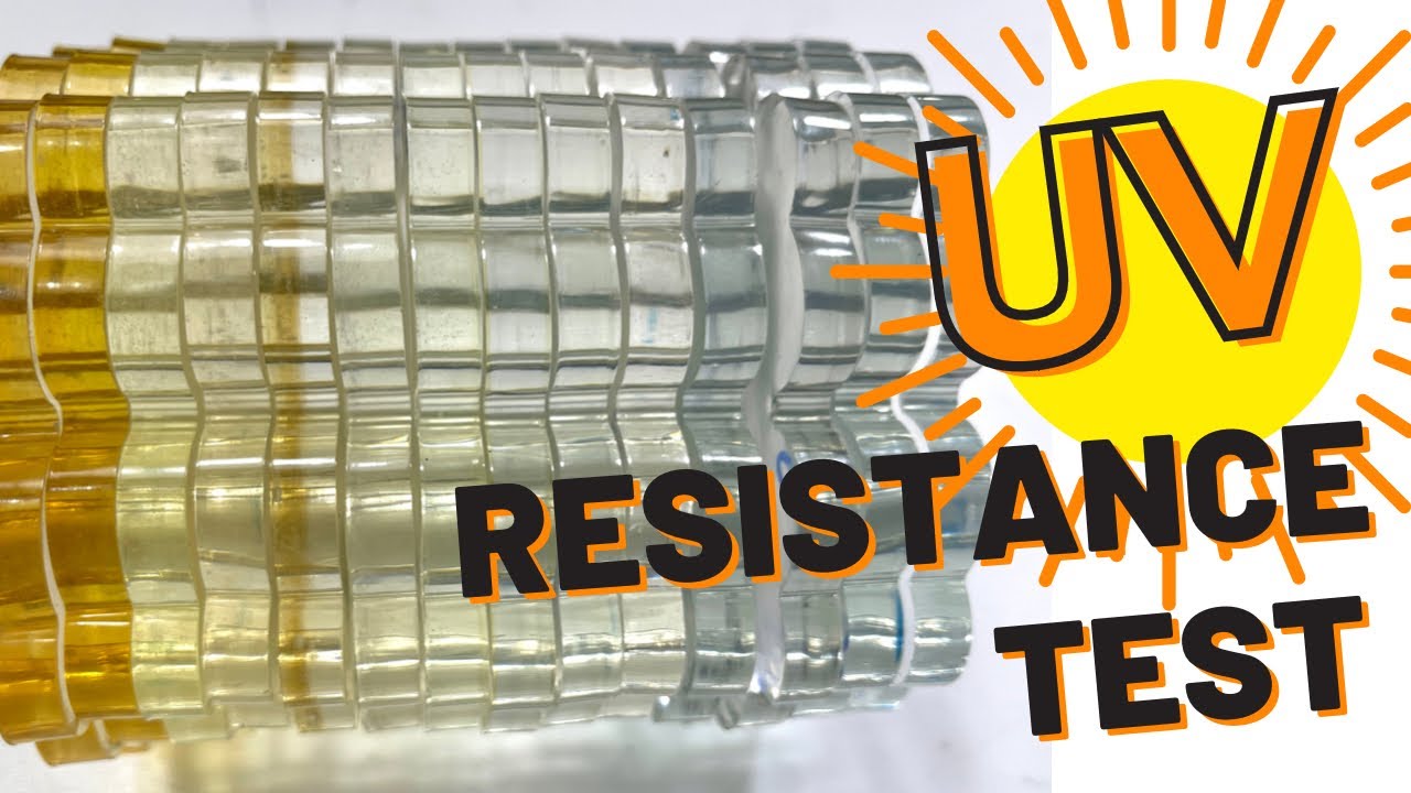 52. Testing the UV Resistance of 7 Resins