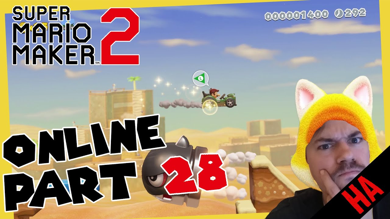 SUPER MARIO MAKER 2 - ONLINE - Herr Arbeit spielt eure Level - #HerrArbeit: MK8 Ligarennen Nr.8!