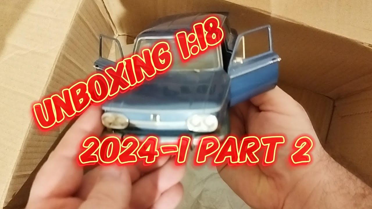 Unboxing 2024 1 Part 2 1:18 Diecast Collection Modellautos Sammlung