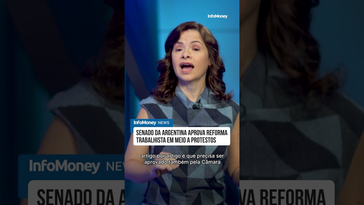 Senado da Argentina aprova reforma trabalhista em meio a protestos de trabalhadores | InfoMoney News