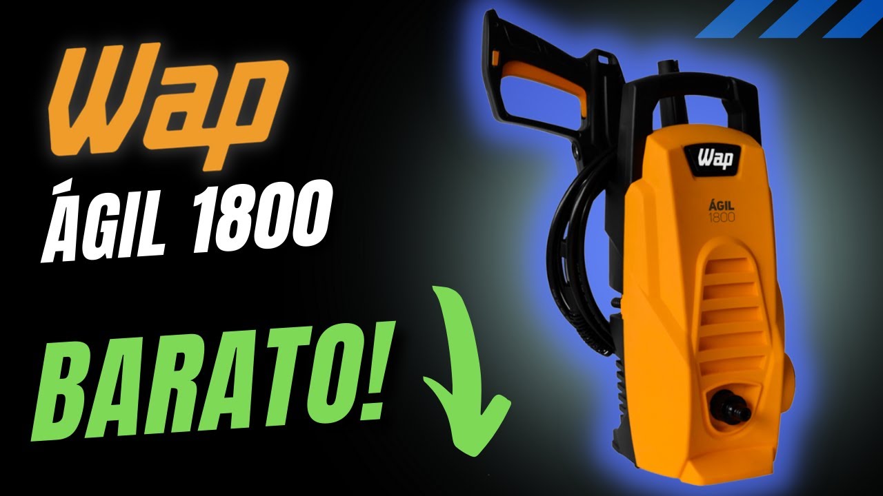 [BOTA PRESS&Atilde;O] Lavadora Wap &Aacute;gil 1800 barata e competente!
