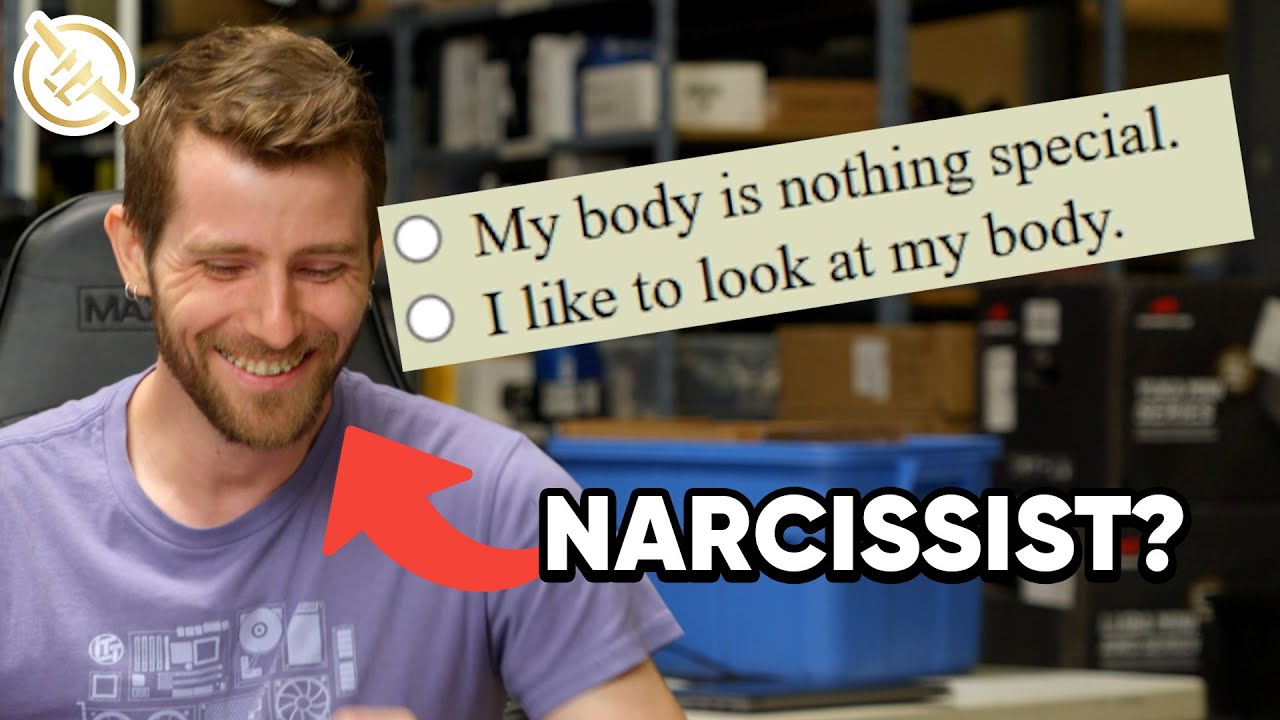 Linus Taking a Test to See if He's a Narcissist