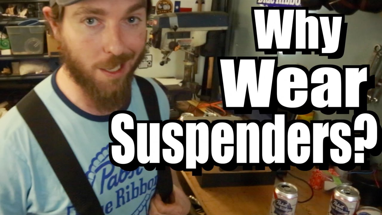 Why I Wear Suspenders - A Gift from Joe Robinson from Gettin' Junk Done