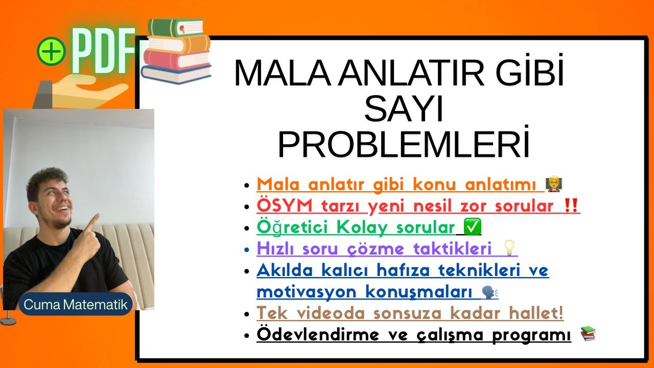 Mala Anlatır Gibi Sayı ve Denklem Kurman Problemleri | Konu anlatımı ve soru çözümü