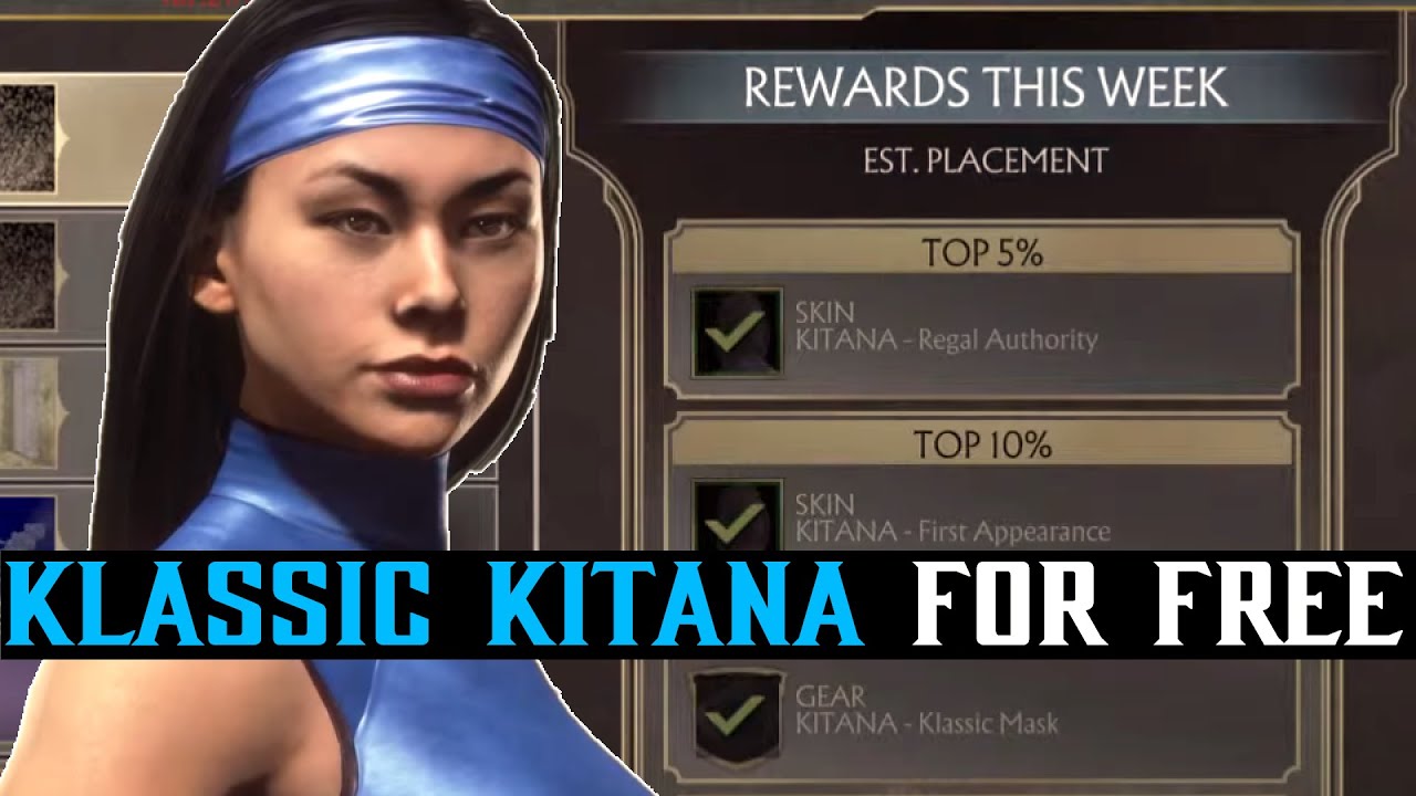MK11 Klassic Kitana Skins for FREE
