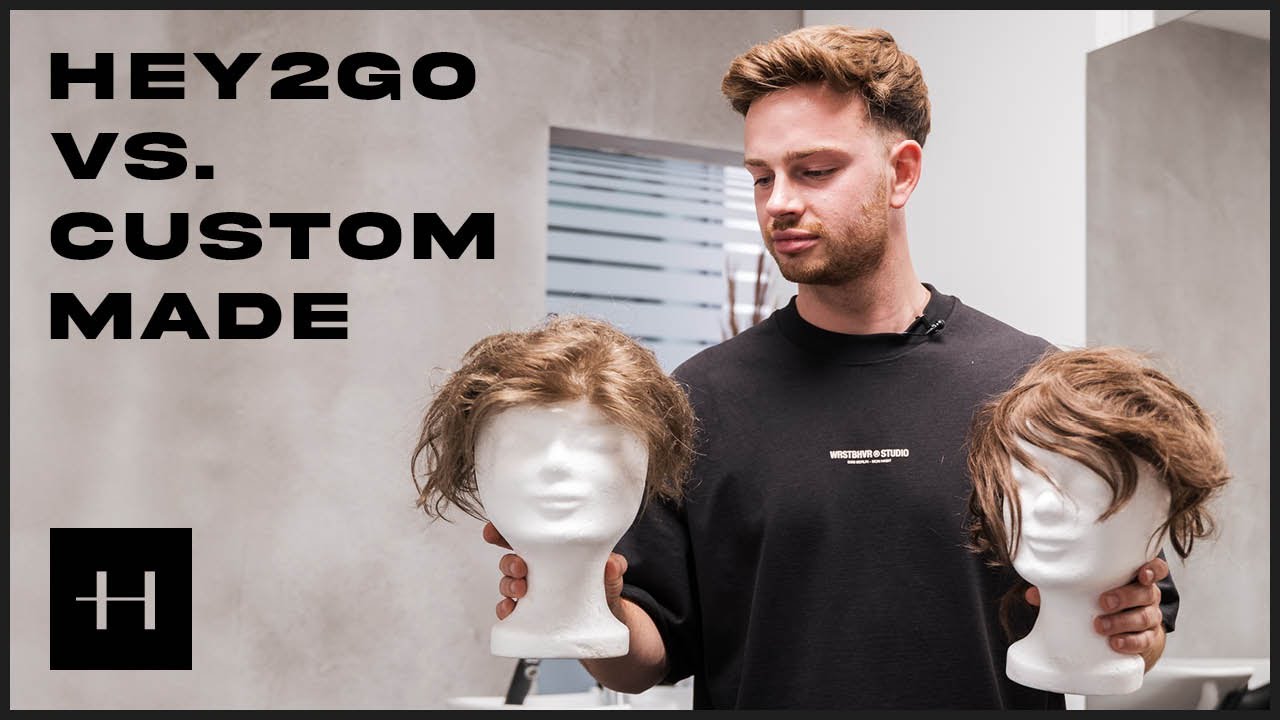 Hey2Go vs Custom Made - The Differences between hairsystems!