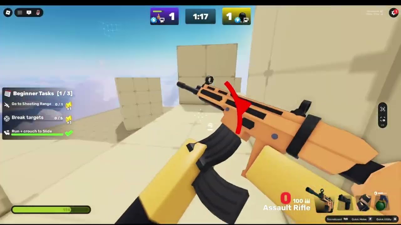 Roblox Rivals 1v1 w/ my friend