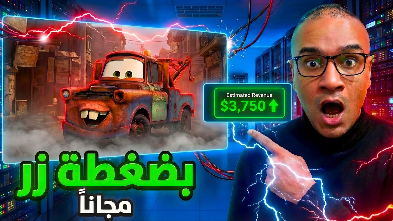 اركب الترند واعمل ملايين🚀 إزاي تعمل فيديوهات نهاية العالم بالذكاء الاصطناعي مجاناً 🔥