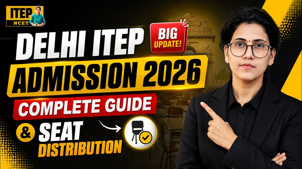 DU ITEP Admission 2026 Seat Distribution: Miranda House, Aditi and more #ncet #itep #DU