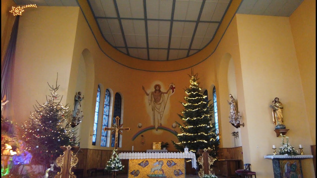 Visite de l'église Saint-Martin de Bettviller avec la crèche