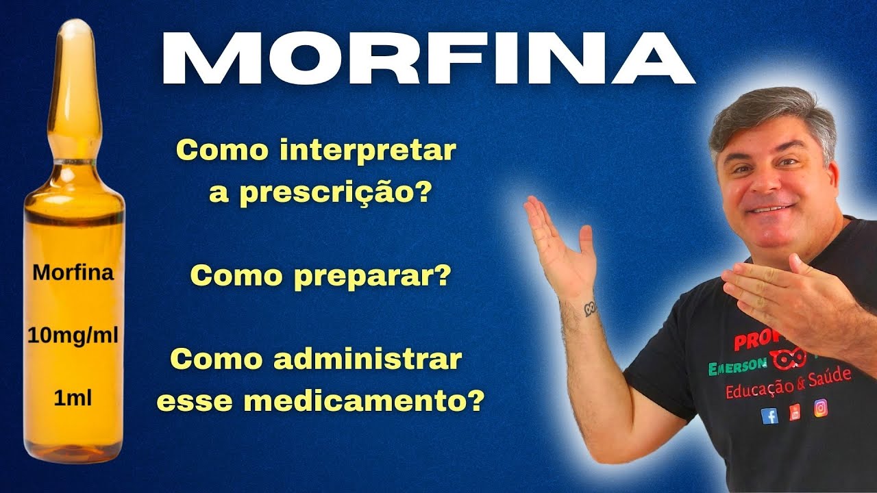 Solução decimal de Sulfato de Morfina