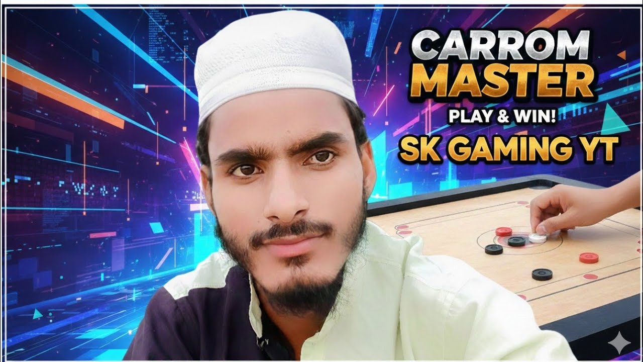 ❤️carrom pool live SK GAMING YT BY