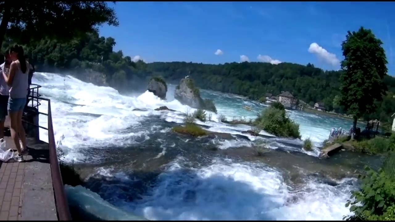 Las Cataratas del río Rin en Schaffhausen Suiza