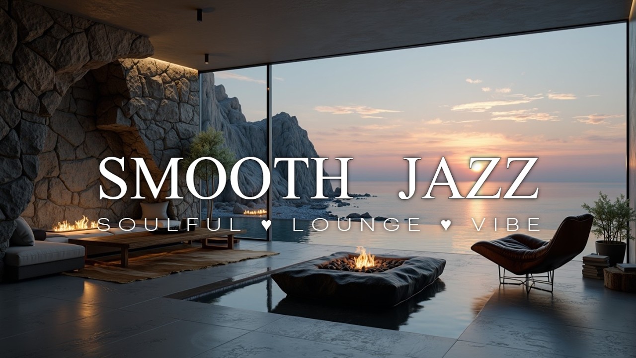 Музыка Sunset Chillout Lounge | Нежный джаз и нео-соул для расслабления и учебы 🎧