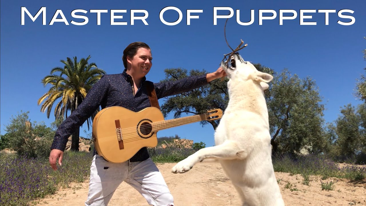 METALLICA - Master Of Puppets (Acoustic) - Guitar Cover with Solos!