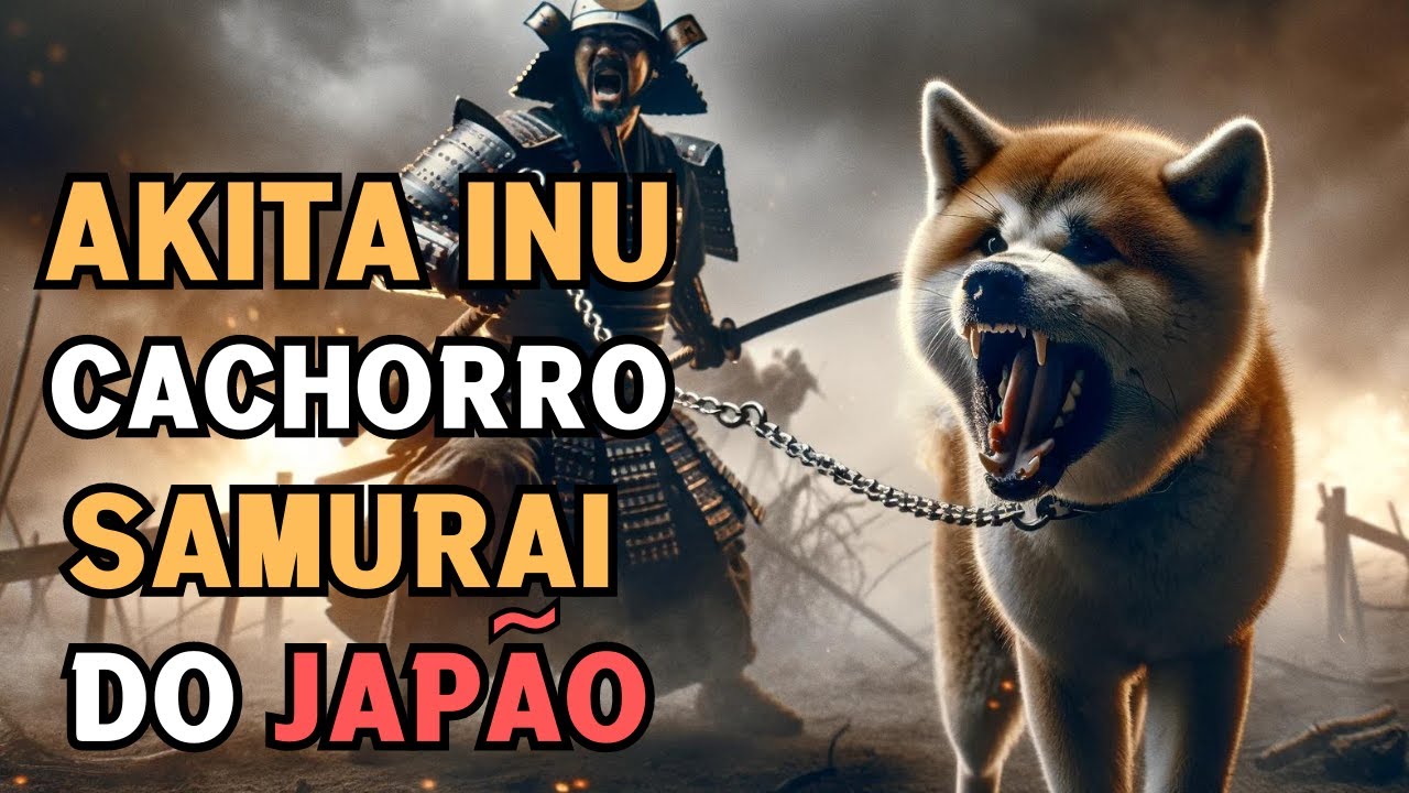 AKITA INU: CAÇADOR DE URSOS E GUARDA DOS SAMURAIS, CONHEÇA A RAÇA PATRIMONIO CULTURAL DO JAPÃO