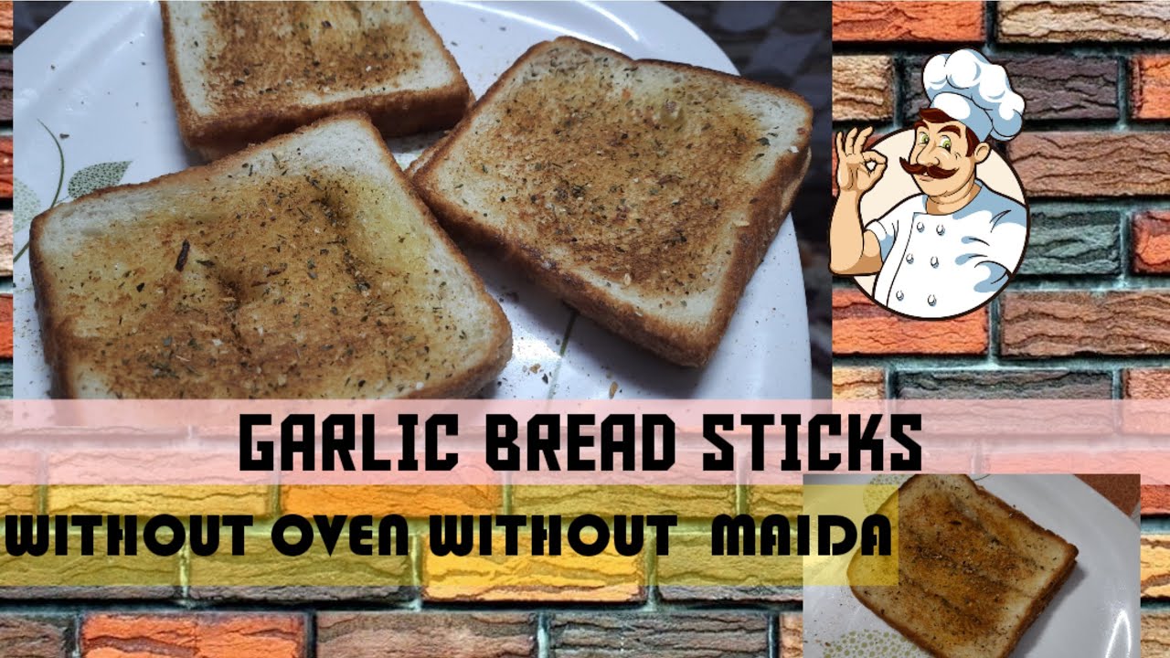 |GARLIC BREAD|WITHOUT DOUGH|WITHOUT OVEN| CHEESE BREAD|NO MAIDA|