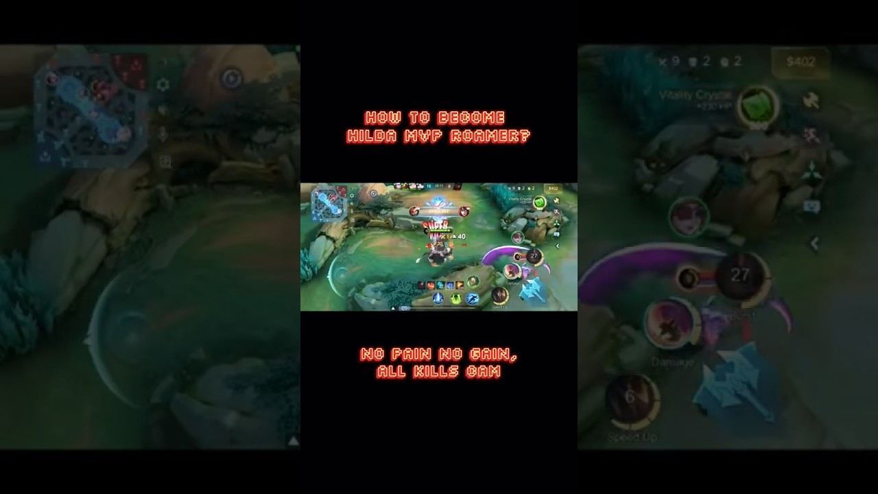 How to become mvp hilda roamer? Kill cam 