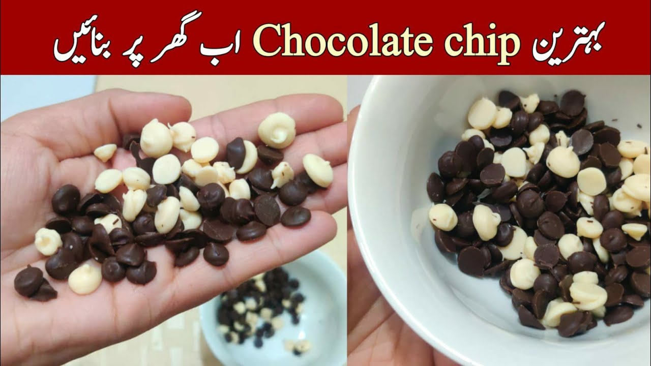 Best ever homemade white & dark  chocolate chips @NadiyaTanvir 