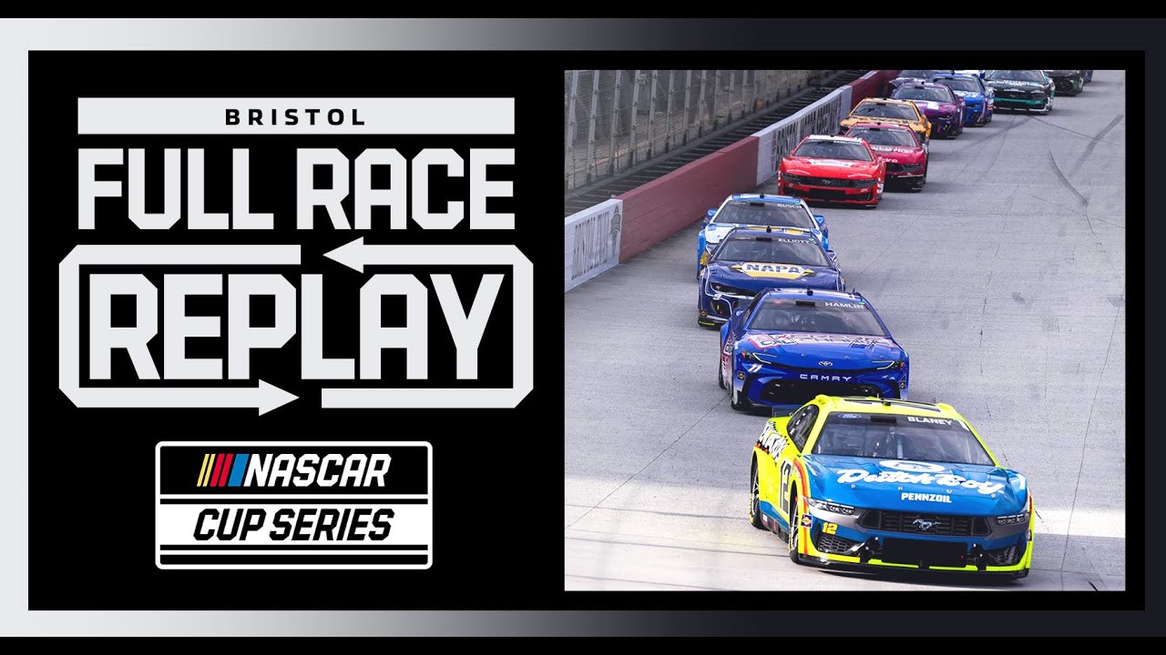 2024 NASCAR Cup Series Food City 500 | NASCAR Cup Series Full Race Replay