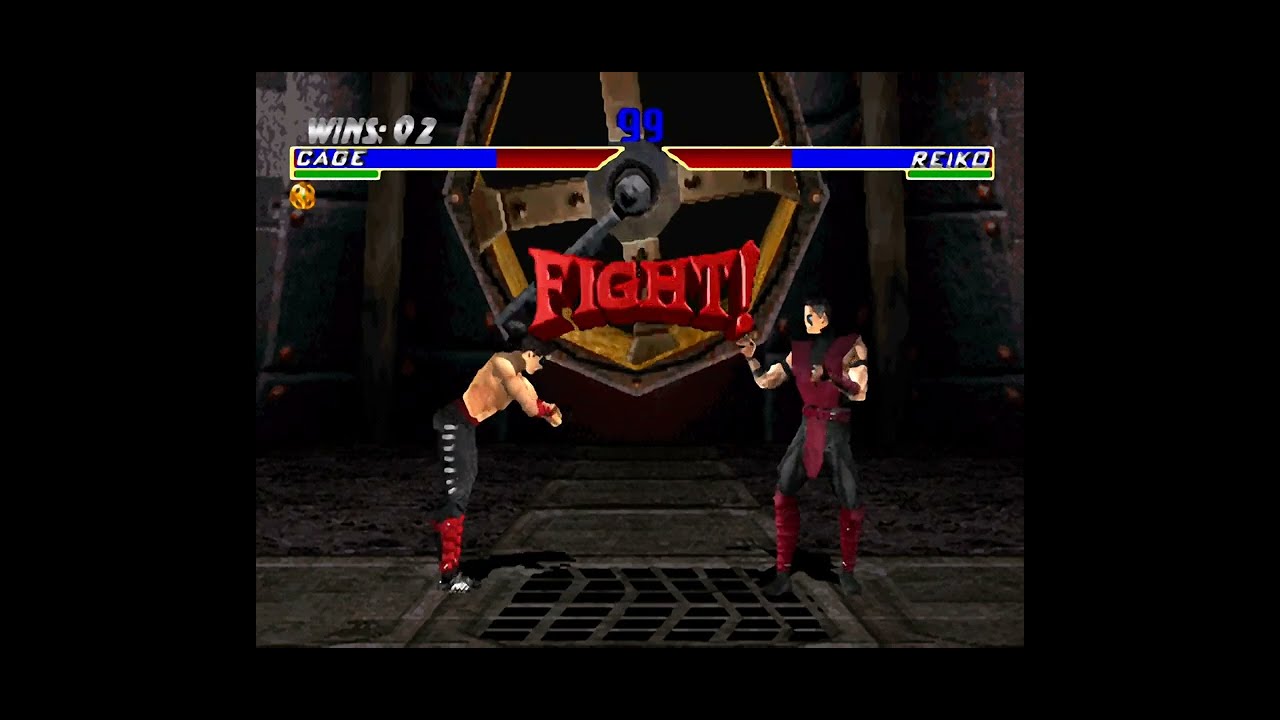 Mortal Kombat 4 Johnny Cage Gameplay.