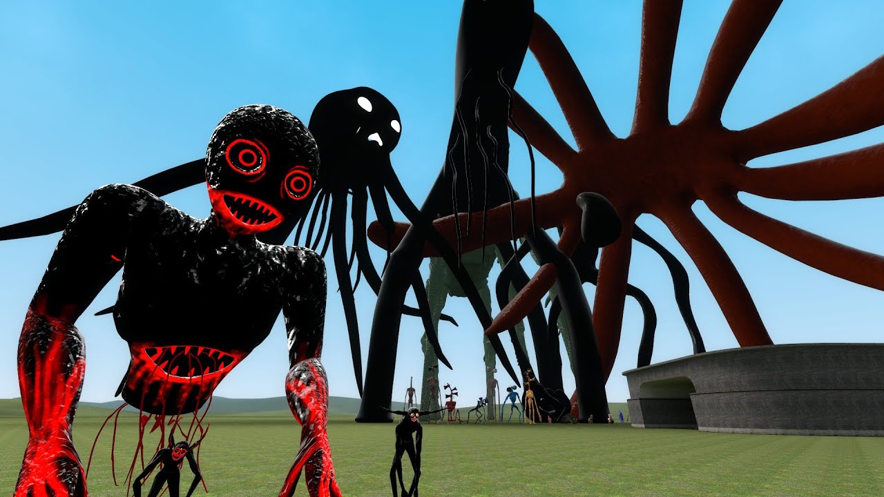 GMod: Funny Fear Vs Trevor Henderson Monster