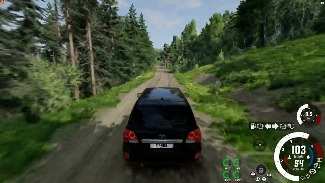 Toyota Land Cruiser 200 in Beamng.drive
