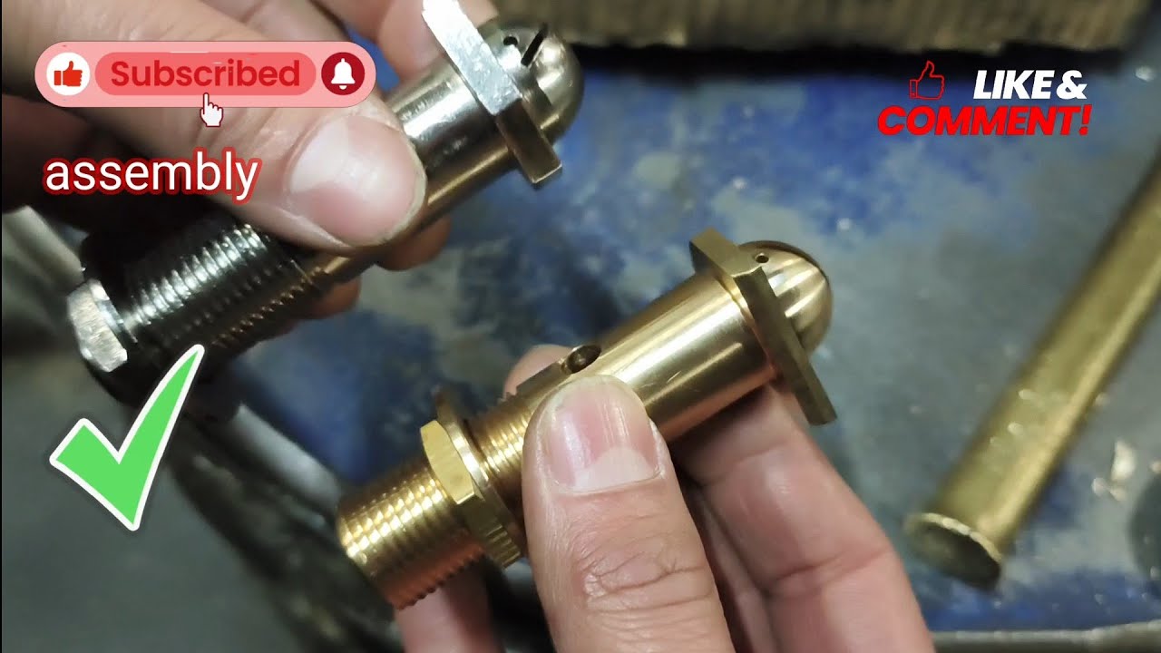 Machining of shafts, washers and nuts. #machine #work #manufacturing #making #cnc #manufacturer 