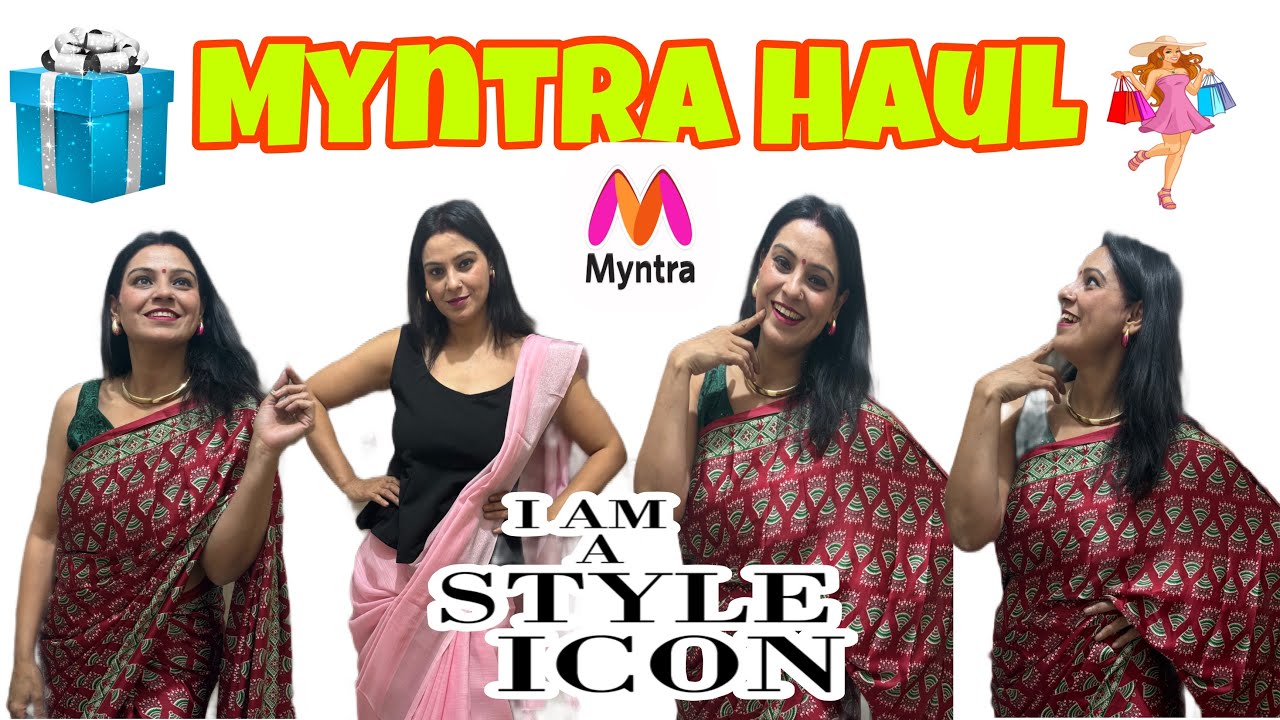 Myntra budget haul #myntrahaul #saree  #fashion  #ytviral 