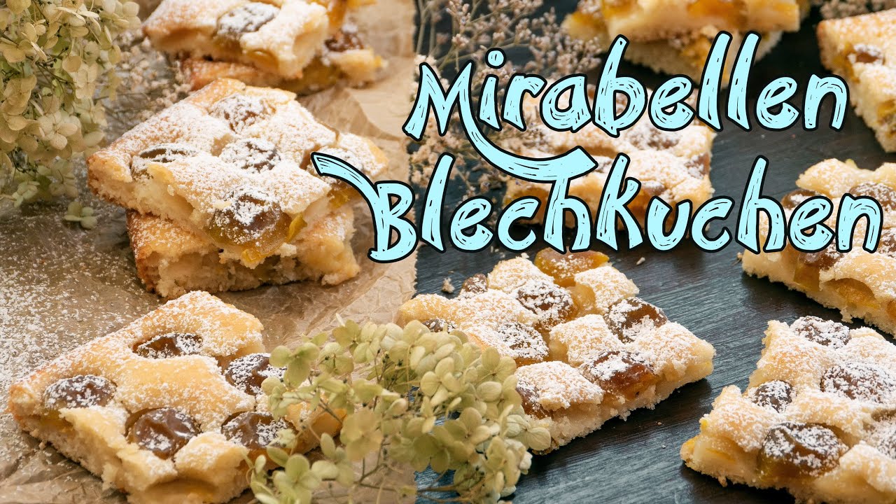 MIRABELLENKUCHEN vom BLECH [vegan] | super lecker & ohne viel Schnickschnack backen #kuchenliebe