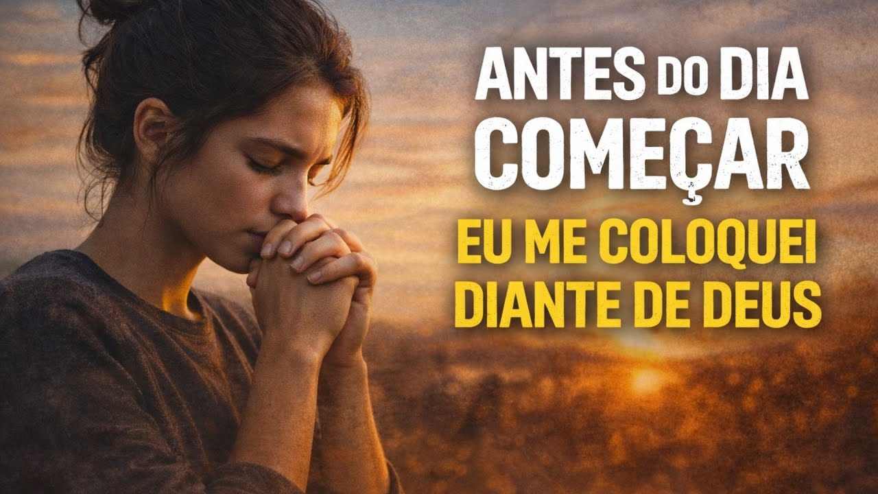 Quando o coração aprende a falar com Deus ao amanhecer   #palavraquesalva #sejasuacura #pazinterior