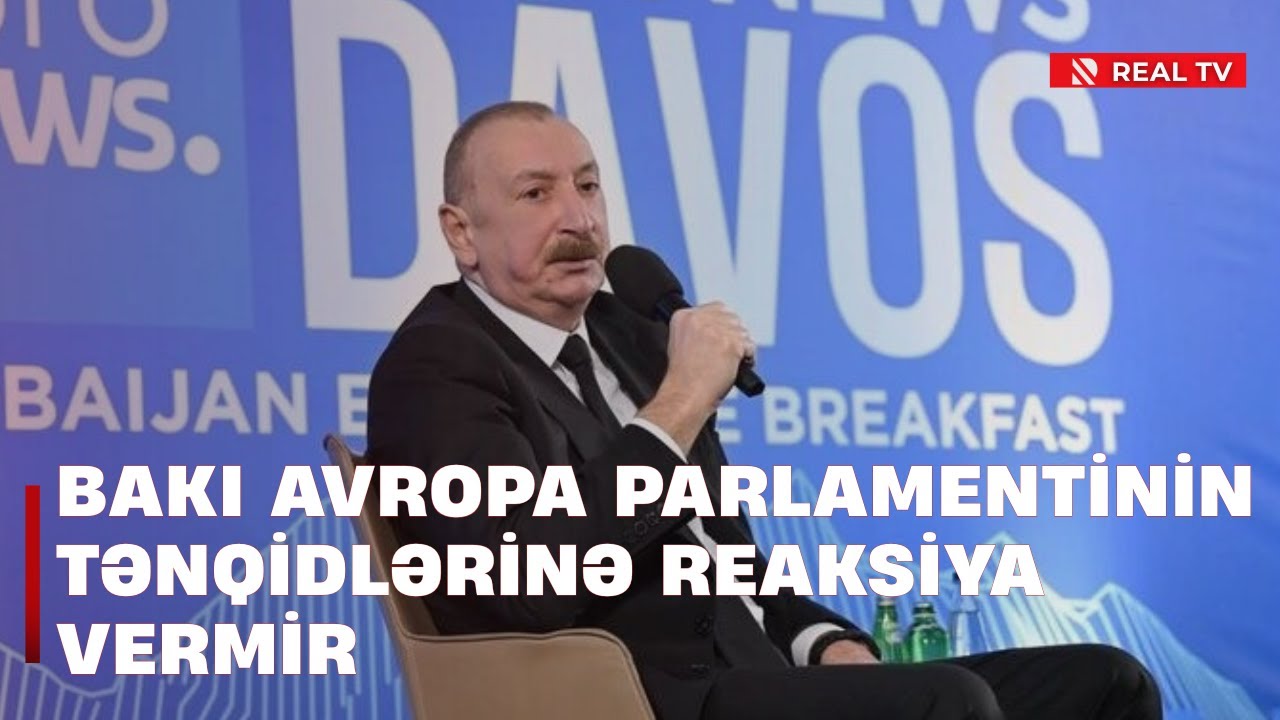Bakı Avropa Parlamentinin tənqidlərinə reaksiya vermir