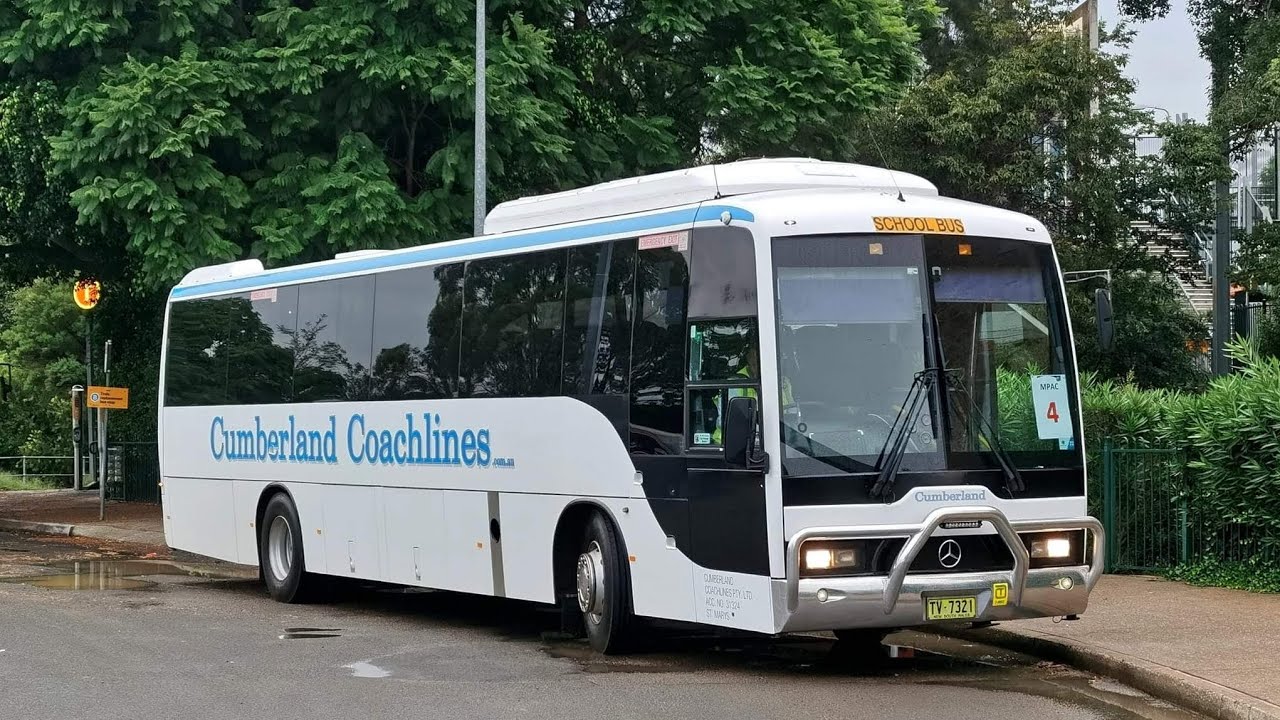Cumberland Coachlines TV 7321 - Mercedes Benz OH1830L Mills-Tui Orbit at St Marys