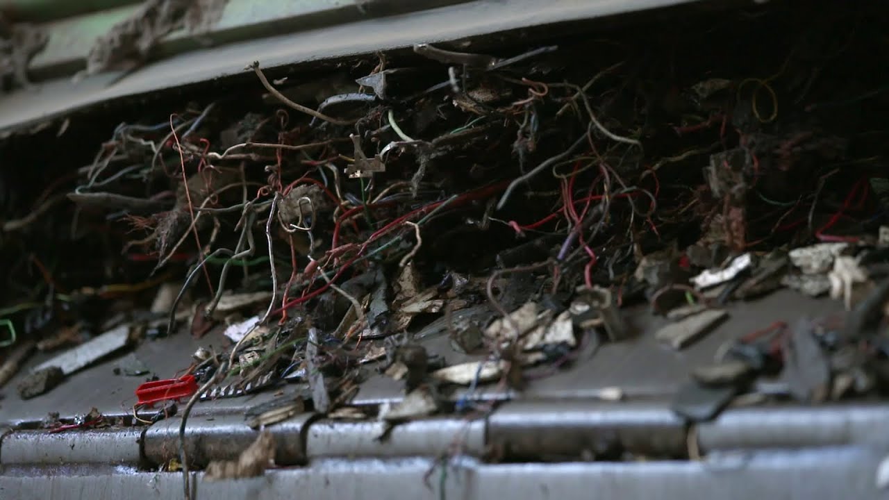 Il processo recupero materiali plastici dal car fluff: impianto di trattamento - riciclo plastiche
