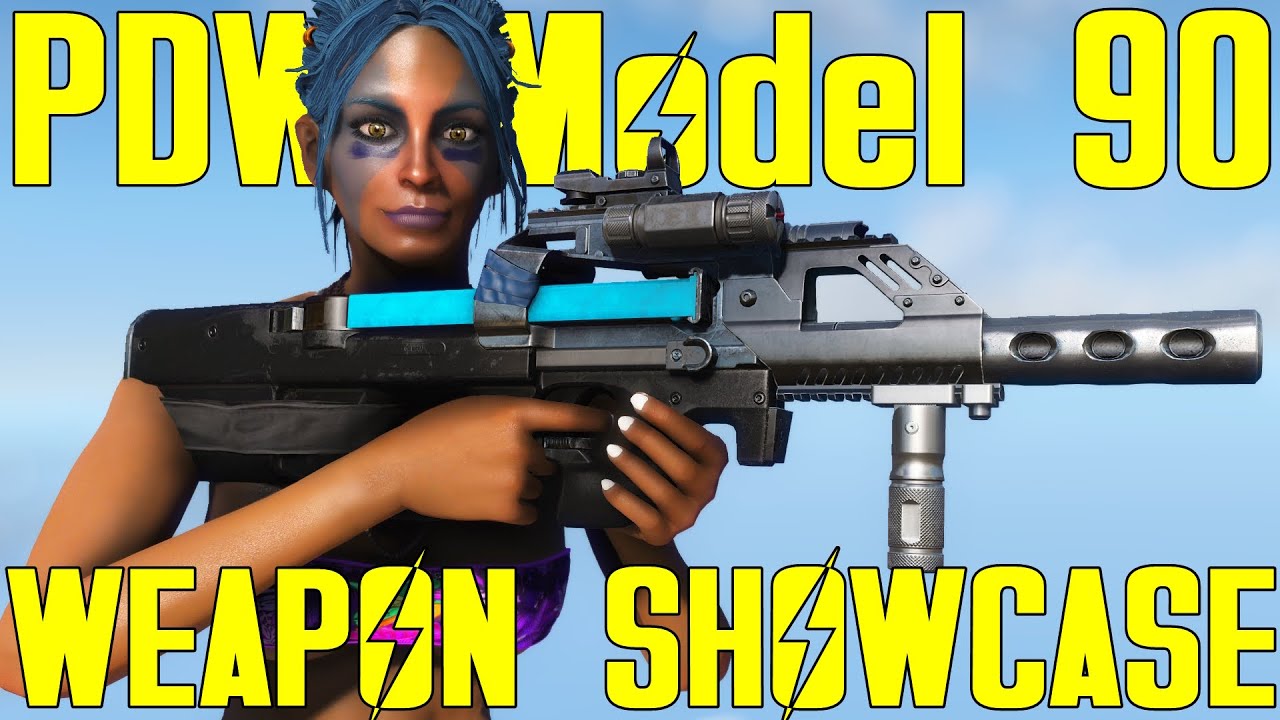 Fallout 4: PDW Model 90 — демонстрация модификаций оружия