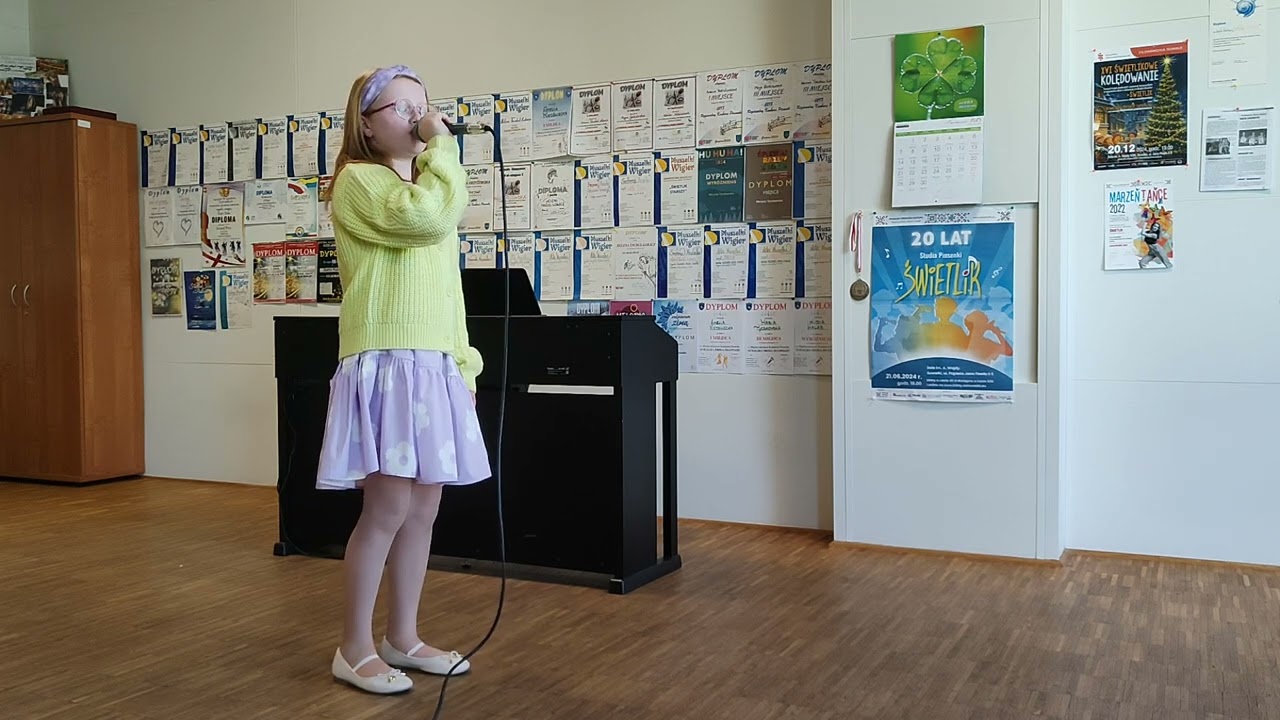 Marcelina Klimek,  do 11 lat, „Ty i ja i maj”, Podlaska Nuta 2025