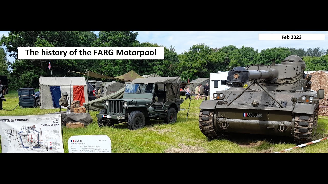 Jeep, tank and armoured car. How the collection started.