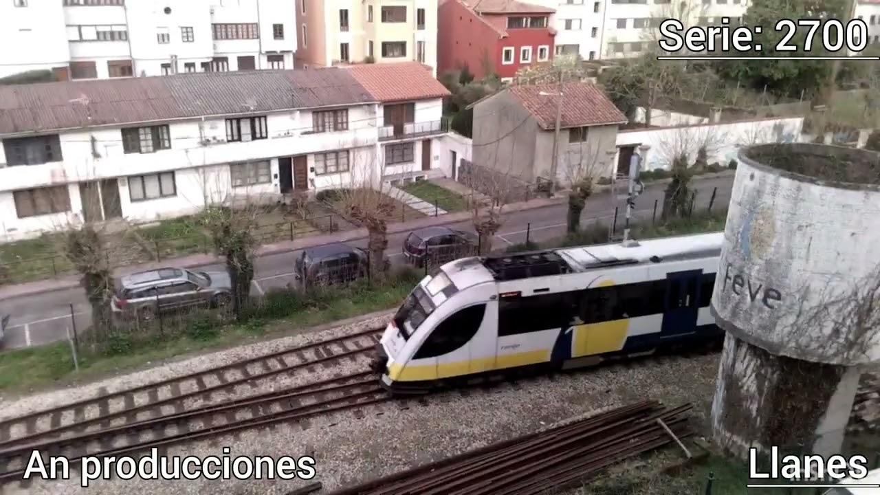 TRENES FEVE CIRCULANDO Y EN TRÁNSITO (SONIDO DIRECTO) 